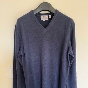 HICKEY FREEMAN V-NECK WOOL SWEATER